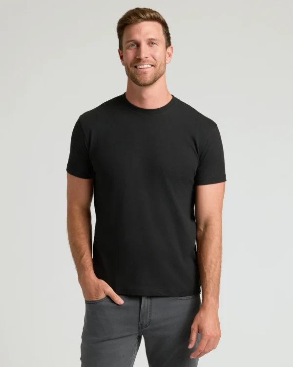 Essential Men Black Tee