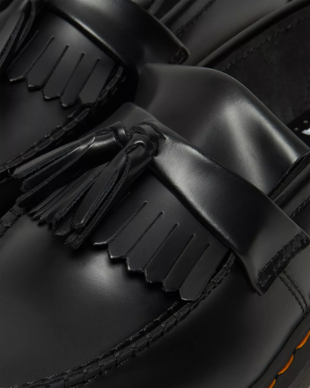 Adrian Bex Smooth Leather Tassel Loafers - Image 2