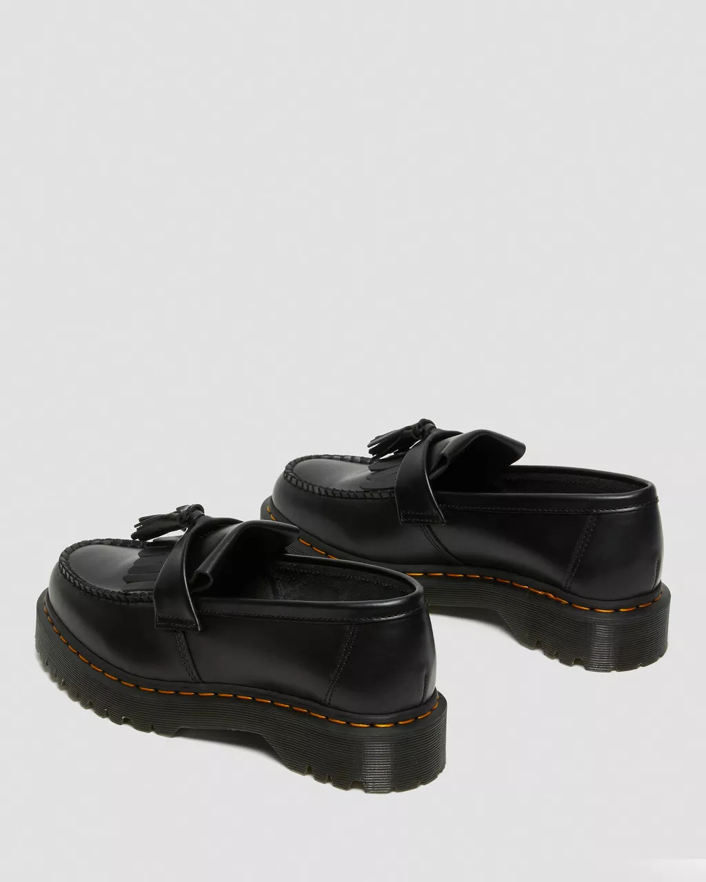 Adrian Bex Smooth Leather Tassel Loafers - Image 3